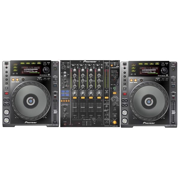 Аренда комплекта PIONEER DJM-850 и 2 CDJ-850