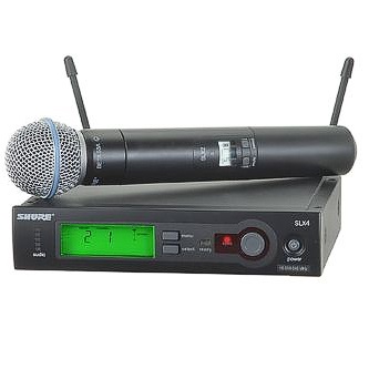 Аренда, радио-микрофона SHURE SLX24/BETA5